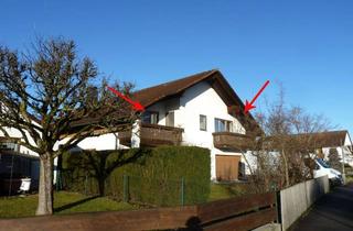 Wohnung mieten in Schwabmünchener Straße, 86807 Buchloe, TRAUMwohnung im DG eines 2-Fam.Hauses - WOHLFÜHLWOHNUNG - TOP-renoviert - EBK- ZWEI Balkone!