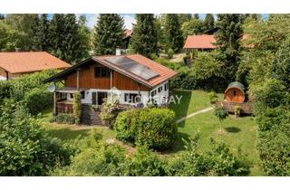 Haus kaufen in 94209 Regen, Ruhesitz im Grünen: Gepflegtes Ferienhaus in Regen mit Sauna, Solaranlage & Naturcharme