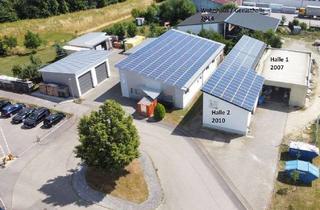 Gewerbeimmobilie kaufen in 73453 Abtsgmünd, Vielseitig nutzbar! Hochwertige Gewerbehallen mit PV-Anlage und eigener Zufahrt in Abtsgmünd