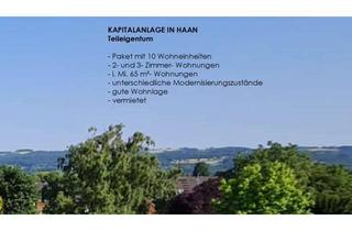 Anlageobjekt in 42781 Haan, Kapitalanlage: 10-er Paket ETW in Haan