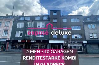Anlageobjekt in 45968 Gladbeck, ! Investorenpaket ! 2 MFH + 10 Garagen !