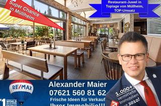 Gewerbeimmobilie kaufen in 79379 Müllheim, Erfolgreiches Restaurant mit Immobilie in bester Lage von Müllheim im Markgräflerland