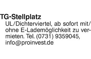 Immobilie mieten in 89077 Ulm, Sonstige Immobilien mieten, Ulm