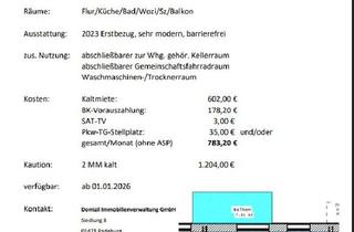 Wohnung mieten in Edenkobener Str, 01471 Radeburg, Schöne 2 Raumwohnung mit Küche in Radeburg