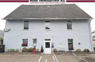 Büro zu mieten in 32457 Porta Westfalica, ROSE IMMOBILIEN KG: Bürogebäude an der Bundesstraße in Porta Westfalica.