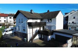 Haus kaufen in 63808 Haibach, Haibach - 2-Fam Wohnhaus 184qm Wohnfläche + 90qm Keller mit 3 Garagen