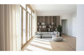 Wohnung kaufen in Sederanger, 80538 München, 5-Zimmer-Terrassenwohnung am Englischen Garten – 2 Terrassen | Eisbach-Blick | Provisionsfrei