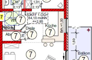 Wohnung kaufen in 52428 Jülich, Hochwertige NEUBAU – 2-Zimmer-Eigentumswohnung im 1. OG mit Balkon in ruhiger, zentraler Lage