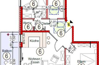 Wohnung kaufen in 52428 Jülich, Hochwertige NEUBAU – 3-Zimmer-Eigentumswohnung im 1. OG mit Balkon in ruhiger, zentraler Lage