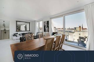 Penthouse kaufen in 10551 Berlin, ⭐️ Exklusives Penthouse mit Blick über Berlin - San 3 Zi Whg mit luxus EBK, 3 Bädern, 2 Blk & Lift