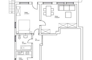 Wohnung mieten in Finkenweg, 88430 Rot, Schöne helle 2-Zimmer-Wohnung mit Terasse in Rot an der Rot
