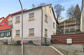 Haus kaufen in 89134 Blaustein, Gelegenheit - Haus in Hanglage mit Doppelgarage in Blaustein - Renovierungsbedürftig