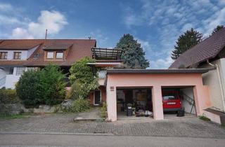 Doppelhaushälfte kaufen in 75015 Bretten, Doppelhaushälfte mit Gestaltungspotential und außergewöhnlich großen Garten in Bretten