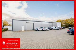 Gewerbeimmobilie kaufen in 23570 Travemünde, Hochwertige Halle mit angebautem Bürogebäude in Travemünde zu verkaufen - frei nach Vereinbarung!