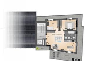 Penthouse kaufen in 88662 Überlingen, Schöne Penthouse 3-Zimmer Wohnung (KfW-40 EE Standard)