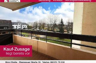 Wohnung kaufen in 65239 Hochheim, Renovierte 3 ZKB- Eigentumswohnung mit zwei überdachten Balkonen in guter Wohnlage von Hochhei