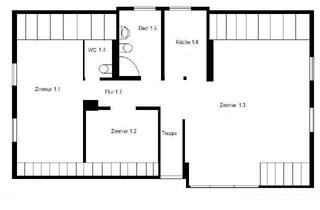 Wohnung mieten in Kirchenstraße 11, 24229 Dänischenhagen, Helle 3-Zimmer Dachgeschosswohnung in Dänischenhagen