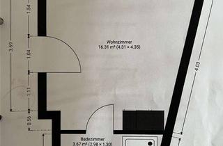 Wohnung mieten in 92237 Sulzbach-Rosenberg, Möbliertes 1-Zimmer-Apartment in zentraler Lage von Sulzbach-Rosenberg – Verfügbar ab Januar