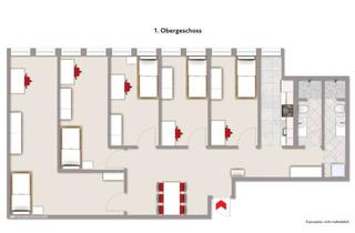WG-Zimmer mieten in 76133 Innenstadt-West, Direkte Innenstadtlage! Erstbezug, 5 moderne Zimmer in neuer Wohngemeinschaft mit 2 Bädern