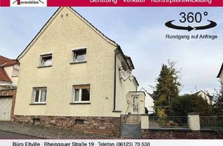 Haus kaufen in 65366 Geisenheim, Charmantes 1-2 Familienhaus mit Terrasse und schönem Garten