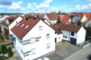 Gewerbeimmobilie kaufen in 74391 Erligheim, Wohnen & Gewerbe auf einem Grundstück. Saniertes Wohnhaus mit Werkhalle, Hof und 8 Stellplätzen