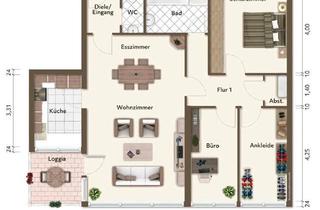 Wohnung kaufen in 72555 Metzingen, Metzingen - 4 Zimmer Wohnung in 1A Lage ohne Makler