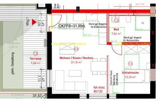 Wohnung mieten in 46414 Rhede, vollständig renovierte 2-Zimmer Wohnung in Rhede verfügbar