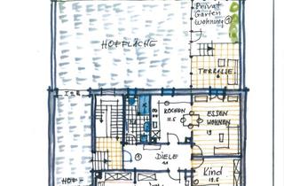Wohnung mieten in Bahnhofstrasse, 69168 Wiesloch, Provisionsfrei vom Eigentümer! Sehr schöne 4 ZKB, Terrasse, Garten und KFZ-Stellplatz