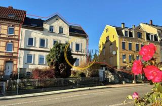 Mehrfamilienhaus kaufen in 07973 Greiz, Weitblick und Entwicklungspotenzial - Mehrfamilienhaus mit drei Wohneinheiten und großem Garten