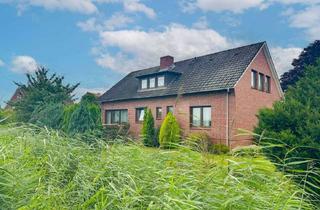 Haus kaufen in 21635 Jork, Gestaltbares Zuhause in Jork: EFH mit Südwest-Garten, Garagen und Sanierungsbedarf