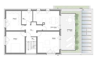 Wohnung mieten in 69190 Walldorf, 3-Zimmer Wohnung mit Dachterrasse in Walldorf