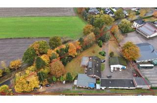 Haus kaufen in 27616 Beverstedt, Flexibles Wohn- und Gewerbeobjekt mit Hallen und Garagen auf großem Grundstück in Beverstedt
