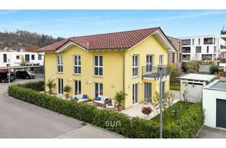 Villa kaufen in 89275 Elchingen, Lichtdurchflutet & modern: Elegante Stadtvilla mit 6,5 Zimmern + Einliegerwohnung