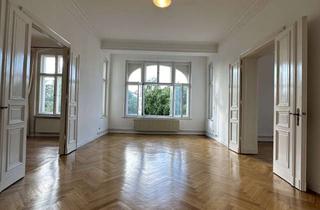 Wohnung kaufen in Tegeler Weg 97, 10589 Charlottenburg, Spreeblick Altbau Charlottenburg: 5,5 Raum 183qm Balkon Etw mit Stuck& Parkett