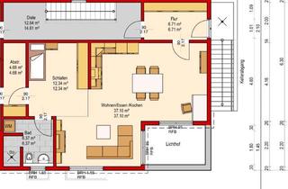 Wohnung mieten in Daimlerstraße, 72108 Rottenburg, 3-Zimmer KfW55-ELW 2016 FBH EBK Kiebingen bei Rottenburg Tübingen