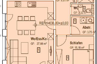 Wohnung mieten in 88630 Pfullendorf, Moderne 3,5-Zimmer-Neubauwohnung in ruhiger Lage in Ortsteil von Pfullendorf