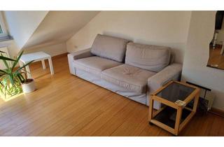 Wohnung mieten in Große Bachgasse, 64367 Mühltal, Geräumige und neuwertige 2-Zimmer-DG-Wohnung mit Balkon und Einbauküche in Darmstadt, teilmöbliert