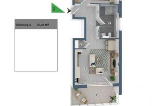 Wohnung mieten in 74821 Mosbach, Barrierefreie 2 Zimmer Wohnung mit Balkon und Aufzug + Garage und Stellplatz in Mosbach / Neckarelz