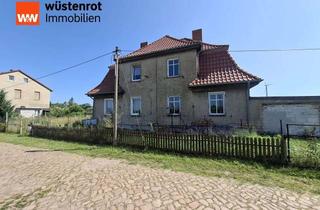 Doppelhaushälfte kaufen in 06369 Görzig, Doppelhaushälfte mit großem Grundstück und freiem Blick ins Grüne - Offen für Ihre Gestaltungsideen!