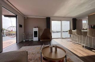 Haus kaufen in 13505 Konradshöhe, LUXUS Hausboot - 3 Etagen - 100m² Wohnen + 120 m² SONNENTERRASSE - Kamin, Kino, komplett individuell