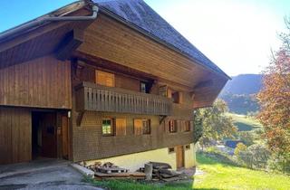 Bauernhaus kaufen in 79244 Münstertal, Historisches Bauernhaus in Alleinlage mit herausragendem Schwarzwaldblick!