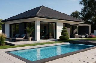 Haus kaufen in 07613 Heideland, Moderner schlüsselfertiger massiver Bungalow inkl. 810 m² Grundstück in Großhelmsdorf bei Eisenberg