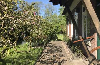 Haus kaufen in 27628 Sandstedt, Großzügiges Anwesen unter Reet mit großem parkähnlichem Grundstück - vielseitig nutzbar.