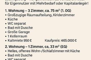 Wohnung kaufen in 71686 Remseck, Remseck am Neckar - Zwei Eigentumswohnungen in Top-Lage von Ludwigsburg !