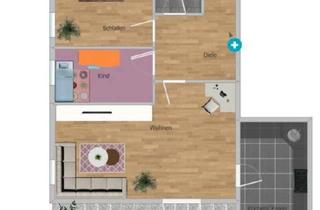 Wohnung kaufen in 84347 Pfarrkirchen, Pfarrkirchen - 3-Zimmerwohnung mit Dachterrasse, Keller, Stellplatz und Garage