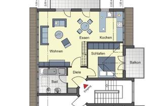 Wohnung kaufen in 55246 Mainz-Kostheim, Wiesbaden - Großzügige 2-Zimmer-Wohnung in Mainz-Kostheim - 60 m², 2 Balkone