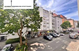 Wohnung kaufen in 70176 West, Schöne 3 Zi-Whg. (ca. 74 m²) mit 2 Balkonen + Zimmer im Dachgeschoss