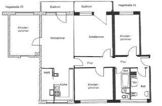 Wohnung mieten in Hegelstraße 21, 02625 Bautzen, Fünf Räume, unendliche Möglichkeiten