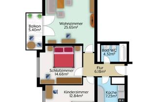 Wohnung mieten in Am Mahlbusen, 16321 Bernau, 3 Raumwhg. mit Tiefgaragenstellplatz / Am Mahlbusen 8 in Bernau