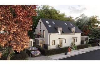 Haus kaufen in 82287 Jesenwang, DHH mit Baugenehmigung - nur noch zwei Haushälften mit großem Garten und Garage verfügbar